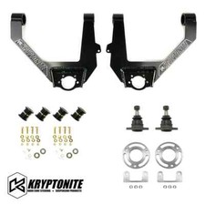 Kryptonite Stage 2 Leveling Kit With Control Arms For 2007-2018 GM 1500/SUVs