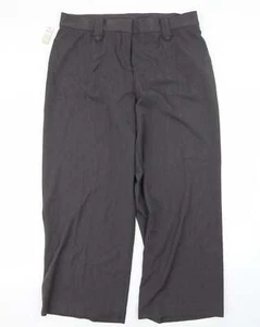 BM Womens Grey Polyester Blend Dress Pants Size 18 L27 in - Picture 1 of 12