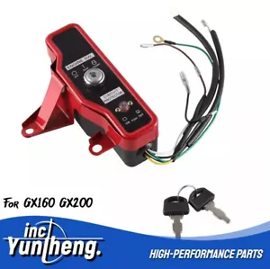 Zündschlosskasten mit Schlüssel passend für Honda GX160 5,5PS & GX200 6,5PS Gasmotor - Bild 1 von 6