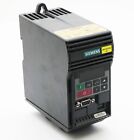 Siemens Micromaster 6Se9211-5Ca40 Ver. D03 250W -Used/Attn-