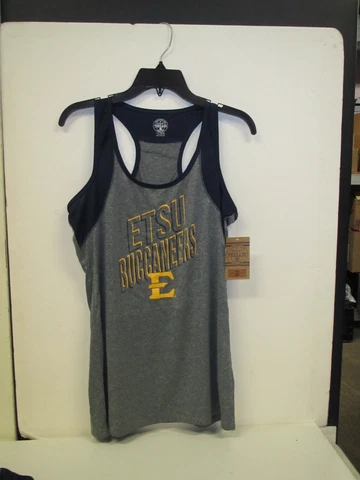 ETSU Buccaneers Knights Apparel Rivalry Threads 91 Womens Tank Top Size L Cover