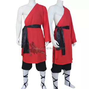 Abito estivo Shaolin uomo tuta kung fu guerriero monaco arti marziali uniformi - Foto 1 di 11