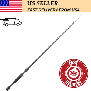 Telescopic Fishing Rod 6'6 Split Grip Durable IM6 Graphite EVA Outdoor Strong - Picture 1 of 8