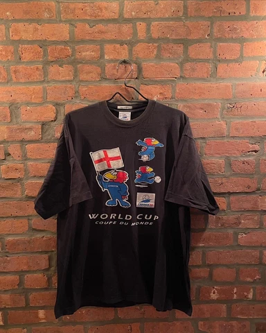 Vintage RARE 1998 France FIFA World Cup  Men's T-Shirt Cover