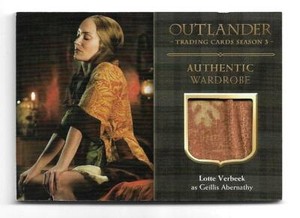 2019 Cryptozoic Outlander Season 3 Wardrobe M27 Lotte Verbeek Geillis Abernathy