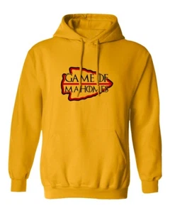 Patrick Mahomes Kansas City Chiefs Game of Thrones Men's Hooded Sweatshirt - Picture 1 of 4