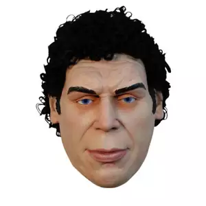 Costume adulto Halloween in lattice maschera Andre the Giant con licenza ufficiale WWE - Foto 1 di 2