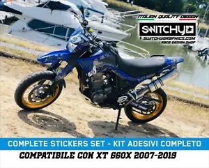 Yamaha XT 660 X 2007 - 2019 Graphics Decal Sticker Compatible - Picture 1 of 8