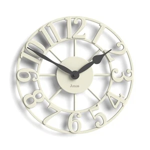 Jones® - Lighthouse wall clock in Linen White 30cm - Open Faced - Arabic - Picture 1 of 7