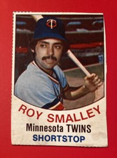 1977 Hostess Baseball Card #66 Roy Smalley Minnesota Twins MLB Vtg 1970’s 70’s
