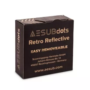 AESUB Puntos Retro Reflectante Fácil Extraíble 3mm - Imagen 1 de 3