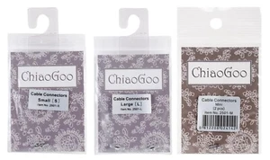 ChiaoGoo Cable Connectors - Small, Large, Mini, 2/Pkg - Picture 1 of 4