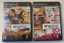 SingStar: '80s & Amped PlayStation 2 PS2 Games Complete CIB