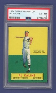1964 Topps Stand Up Al Kaline PSA 6 EX MT