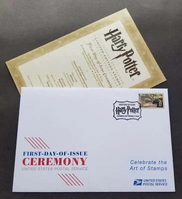 [SJ] USA Harry Potter 2013 Movie Magic Novel Monster (FDC) *see scan - Image 1 of 4