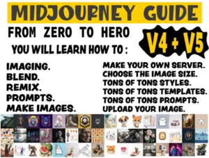 AI Professional Midjourney Prompt Guide| Midjourney Ai Art Best Midjourney Promt - Bild 1 von 8