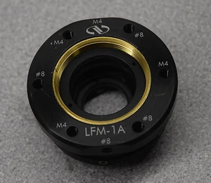 Newport LFM-1A  Lens Focusing Mount, 5 mm Travel, 35 mm Max Optic, 80 TPI - Picture 1 of 3