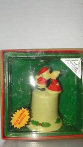 1984 MUSICAL TREASURE - BATTERY OPERATED CHRISTMAS ORNAMENT - BELL / SANTA - Picture 1 of 6