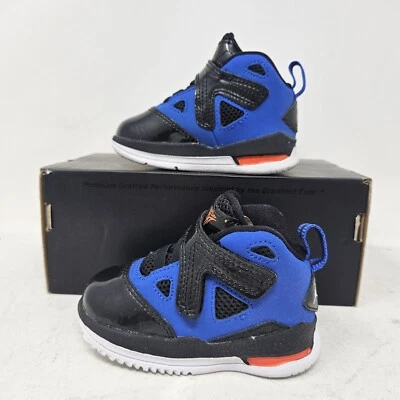 Zapato para niños pequeños Nike Air Jordan Melo M9 / Negro Azul / 552663 407 / Talla 4.5C Foto 1 de 4
