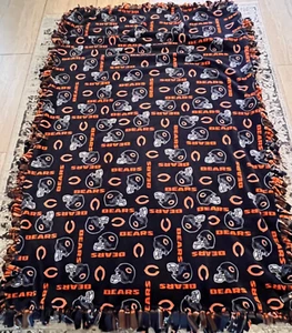 NFL Chicago Bears Fleecedecke doppelseitig Schicht Flansch Logo 80x50" - Bild 1 von 5