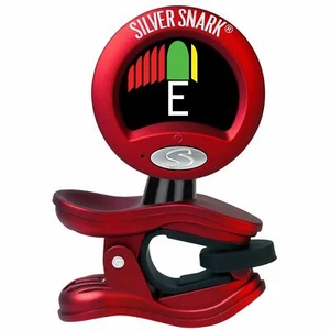 Sintonizador de instrumento cromático con clip recargable Snark SIL-RED Silver Snark, rojo - Imagen 1 de 3