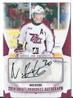 2013-14 ITG Heroes & Prospects Draft Prospect NICK RITCHIE Autographe 9/14