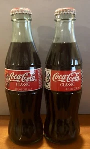 SAMMLERFLASCHEN NFL 1997 SUPER BOWL & WEIHNACHTEN 1998 COCA-COLA CLASSIC COKE - Bild 1 von 4
