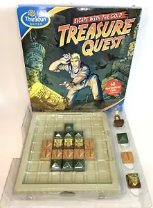 Treasure Quest Board Game COMPLETE Thinkfun Games 2006 Escape Gold Logic Puzzle - Picture 1 of 6