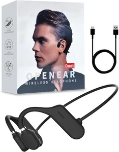 Sound Revv Cuffie a Conduzione Ossea Orecchio Aperto Induttivo Nero - Foto 1 di 9