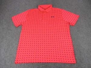 Polo Under Armour Uomo 2XL Neon Coral Playoff Polo Performance Golf Sciolta - Foto 1 di 10