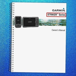 Garmin Striker Series Owners Manual Instructions User Guide - Tough COIL Binding - Bild 1 von 5