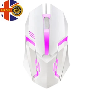 E-Sports USB Wired Mouse Colorful LED Gaming Mouse 5000 DPI Wired Mice Optical W - Picture 1 of 10