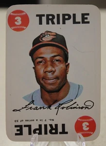 1968 Topps Game Insert FRANK ROBINSON card #7 - Baltimore Orioles - Picture 1 of 2
