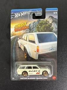 Hot Wheels Hot Wagons series Datsun Bluebird 510 Wagon 1:64 Scale Diecast - Picture 1 of 4