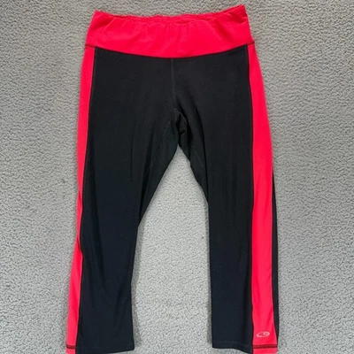 c9 от Champion черный красный дуэт сухой женщин M спортзал Athletic спортивный Капри леггинсы - Изображение 1 из 4