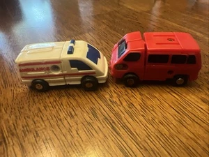 1989 Hasbro G1 Transformers Micromasters Off Road Patrol TOTE Ambulance - Picture 1 of 4