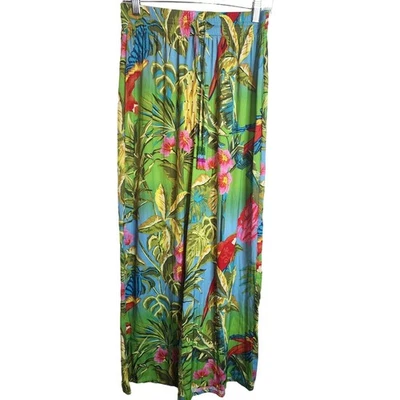 RACHEL Rachel Roy Pull-On Tropical Wide Leg Pants, NWT, Small - Image 1 of 4