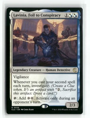 Lavinia, Foil to Conspiracy 0036 Ravnica: Clue Edition CLU MTG Magic - Image 1 of 2