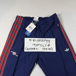 $ 90 Herren Größe M Adidas Arsenal Terrasse Symbole plissierte Jogginghose Trainingshose JF0545 - Bild 1 von 17