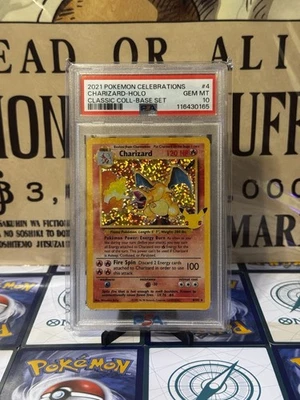 PSA 10!! Charizard 4/102 Celebrations: Classic Collection Holo - Image 1 of 2