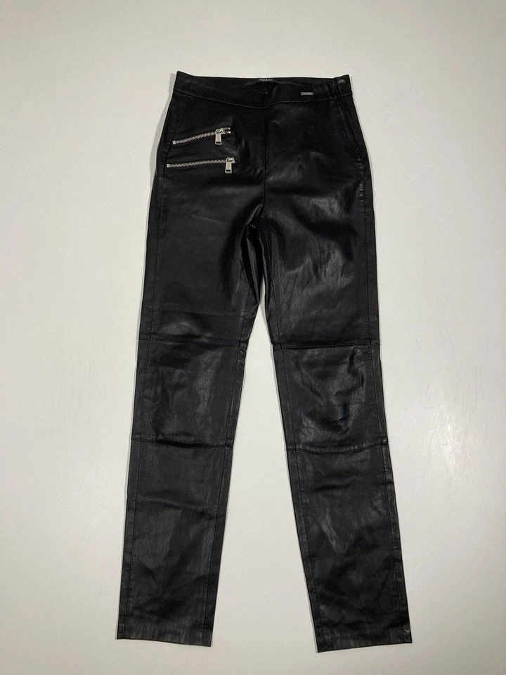 Pantalón GUESS LEAHER LOOK LEGGING - W25 L26 - Negro - Excelente Estado - Para Mujer Foto 1 de 4