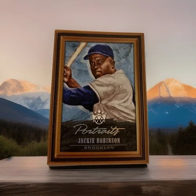 2018 Panini Diamond Kings #P12 Jackie Robinson Portraits - Image 1 of 4