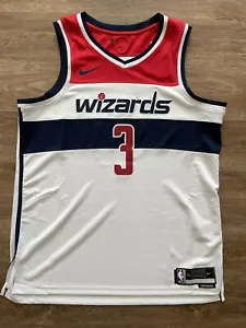 NUOVA maglia Nike Authentic Washington Wizards uomo XL Bradley Beal #3 Swingman - Foto 1 di 9