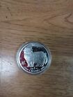 1989 ISLE OF MAN CAT 1oz .999 SILVER PROOF 1 CROWN (89A)