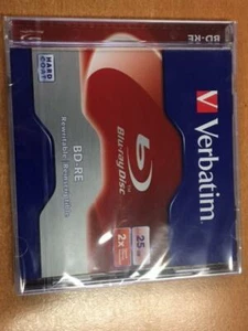 Verbatim Bluray Rewritable - BD-RE#95358 in Jewel Case, 10 pcs, FREE SHIP, SALES - Picture 1 of 1