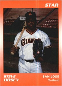 1990 San Jose Giants Star #12 Steve Hosey