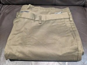 Dockers Signature Khaki Straight Fit W40" L32" Mens Pants Slacks Dark Brown - Picture 1 of 4