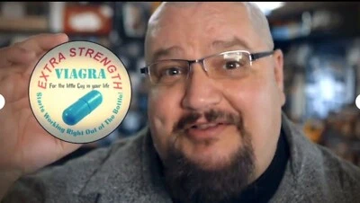 (JOKE ITEM) Extra Strength Viagra Joke Pills, Great Bar Gag, Very Funny Novelty, - Image 1 of 4
