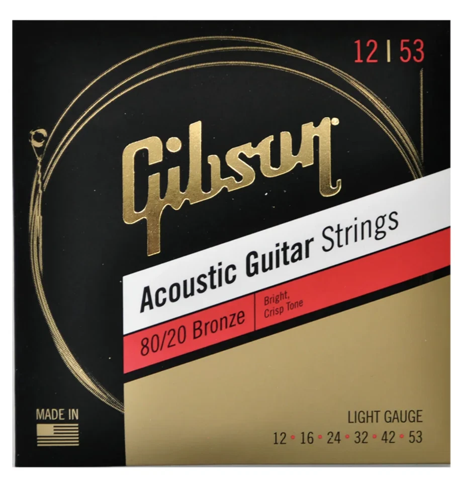 Gibson 日本原声吉他弦乐 SAG-BRW12 80/20 青铜 — 第 1/1 张图片