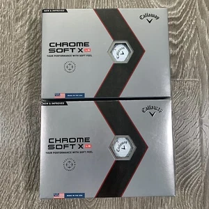 Pelotas de golf Callaway cromadas suaves X LS blancas (2 docenas) - Imagen 1 de 3
